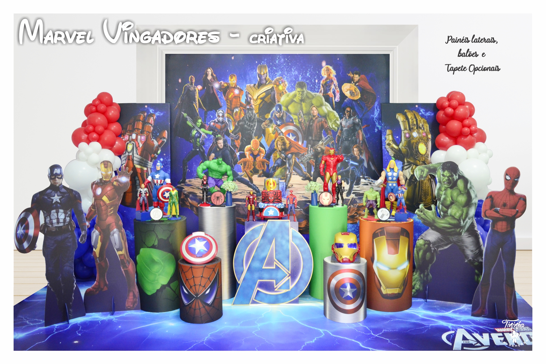 Marvel Vingadores - Criativa